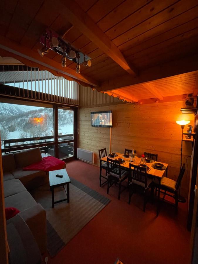 Appartement Plein Sud Cosy 6 Personnes Tres Bien Equipe ,Vue Splendide, Terrasse, Spacieux,Bien Situe, Randonnees,Ski Saint-Sorlin-d'Arves Bagian luar foto