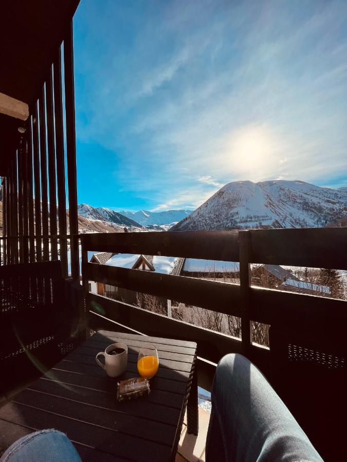 Appartement Plein Sud Cosy 6 Personnes Tres Bien Equipe ,Vue Splendide, Terrasse, Spacieux,Bien Situe, Randonnees,Ski Saint-Sorlin-d'Arves Bagian luar foto