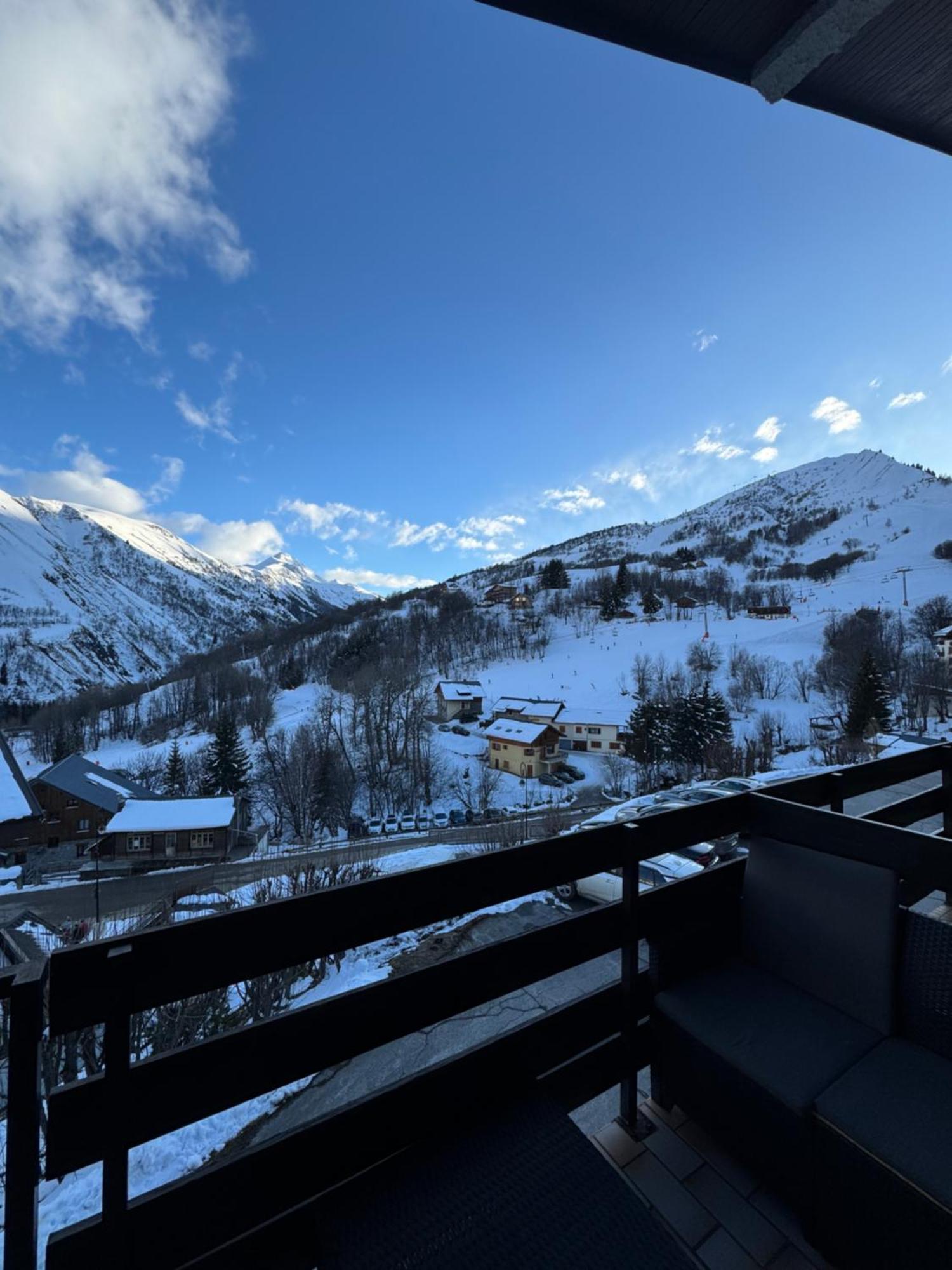Appartement Plein Sud Cosy 6 Personnes Tres Bien Equipe ,Vue Splendide, Terrasse, Spacieux,Bien Situe, Randonnees,Ski Saint-Sorlin-d'Arves Bagian luar foto